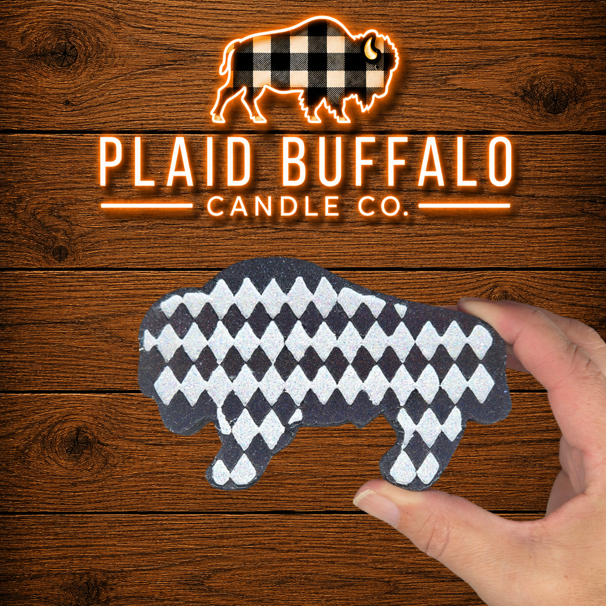 Western Diamond Checked Bison/Buffalo