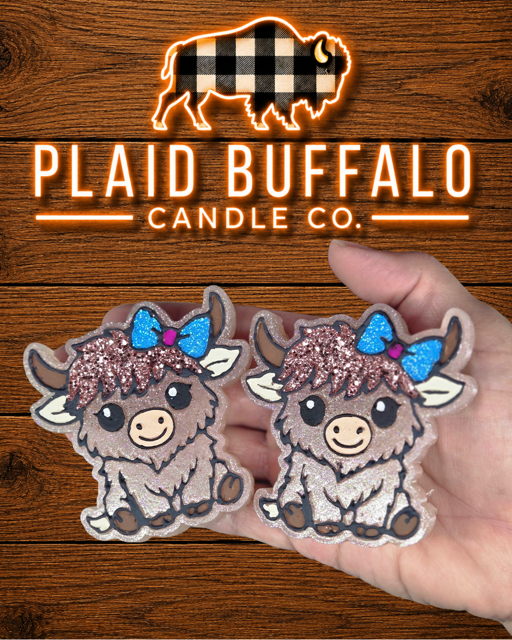 Highlands w/Bows Vent Clips
