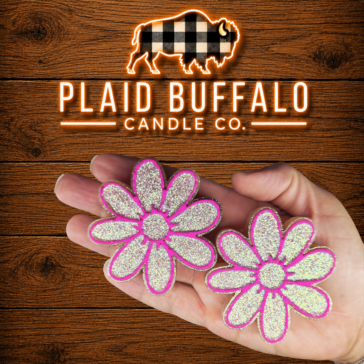 Daisy Flower Vent Clips