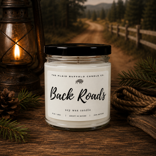 Back Roads 8 oz Candle