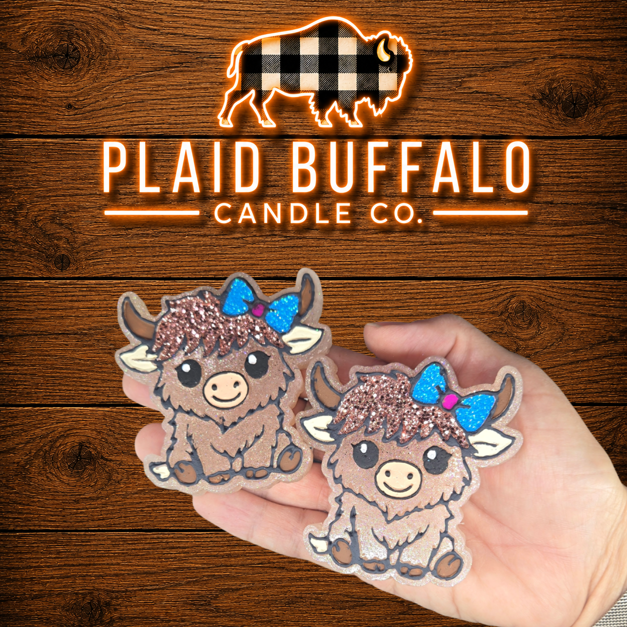 Highlands w/Bows Vent Clips