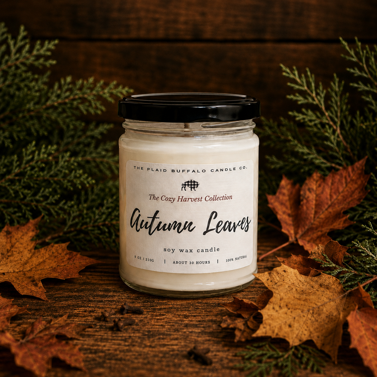 Autumn Leaves Soy Candle